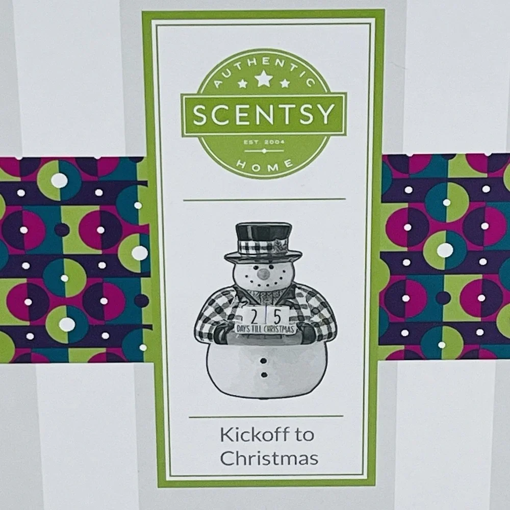 NEW IN BOX Scentsy KICKOFF TO CHRISTMAS Scented Wax Warmer